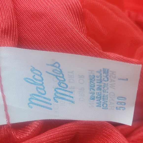 Petticoat Malco Modes red size L - Picture 6 of 7
